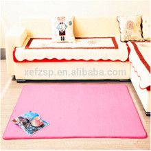 coral microfiber polyester baby cutting folding mat